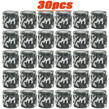 6/12/24/48Pcs Black and white Camouflage Elastic Wrap Tape Self Adhesive Sports Protector Ankle Knee Finger Arm Bandage