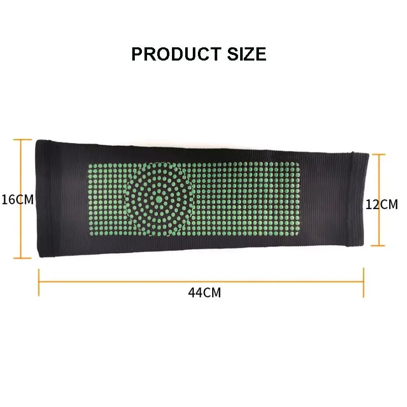 Pair Dot Heating Knee Pads Brace Sports Kneepad Tourmaline Knee Support For Arthritis Joint Pain Relief Recovery Unisex