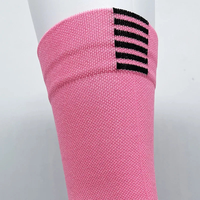 Sports Knee High Socks Quick Dry Durable Comfortable Cycling Running Socks Professional Breathable Outdoor Bicycle Socks