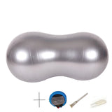 90*45cm Anti-Burst Peanut Yoga Ball for Home Exercise Fitness Equipment Sports Gym Yoga Pilates Trainning with Pump
