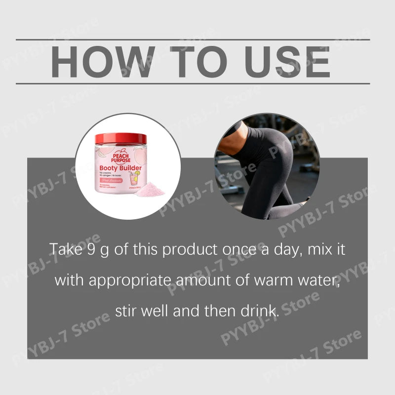 Workout Recovery Powder with Creatine, Collagen & BCAAs – Post Workout Muscle Support Fitness Drink Nutrition Supplement