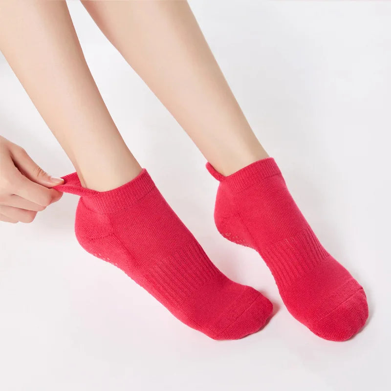 Professiona Yoga Socks for Women Non Slip Pilates Socks Grip Socks for Sports Barefoot Barre Ballet