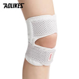 AOLIKES 1PC Knee Brace with Side Stabilizers Relieve Meniscus Tear Knee Pain Joint Pain Relief Adjustable Knee Support Knee Pads