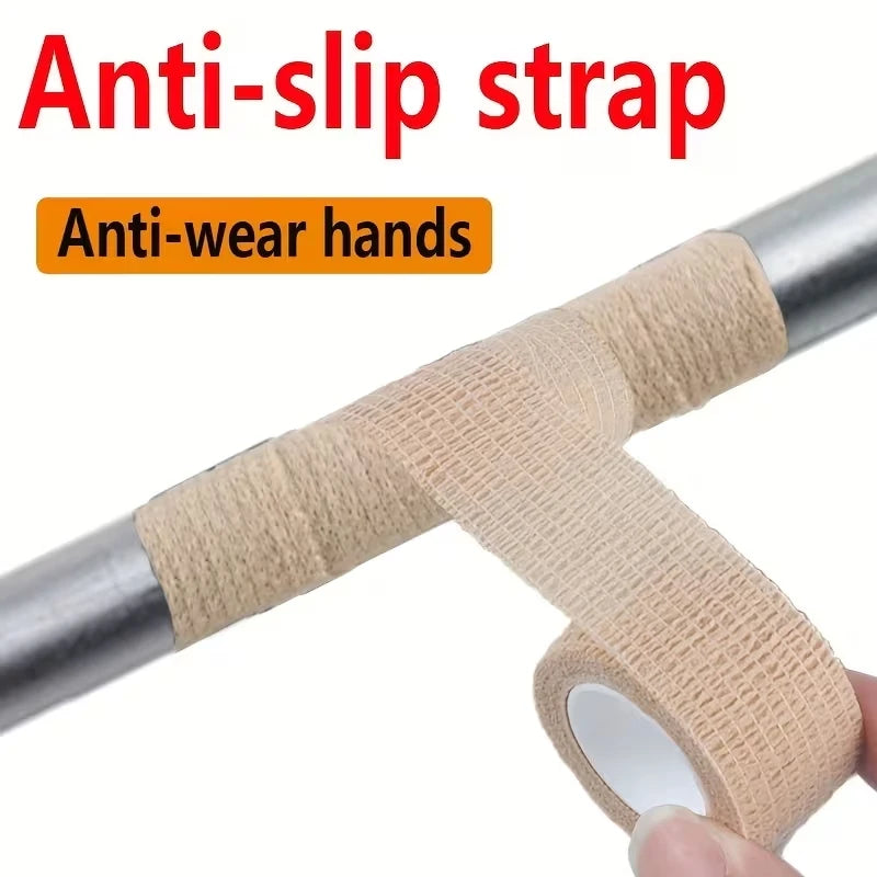 Non-Slip Fitness Sports Tape, Barbell/Dumbbell Grip Tape, Sweat-Absorbent | Anti-Slip | Anti-Blister