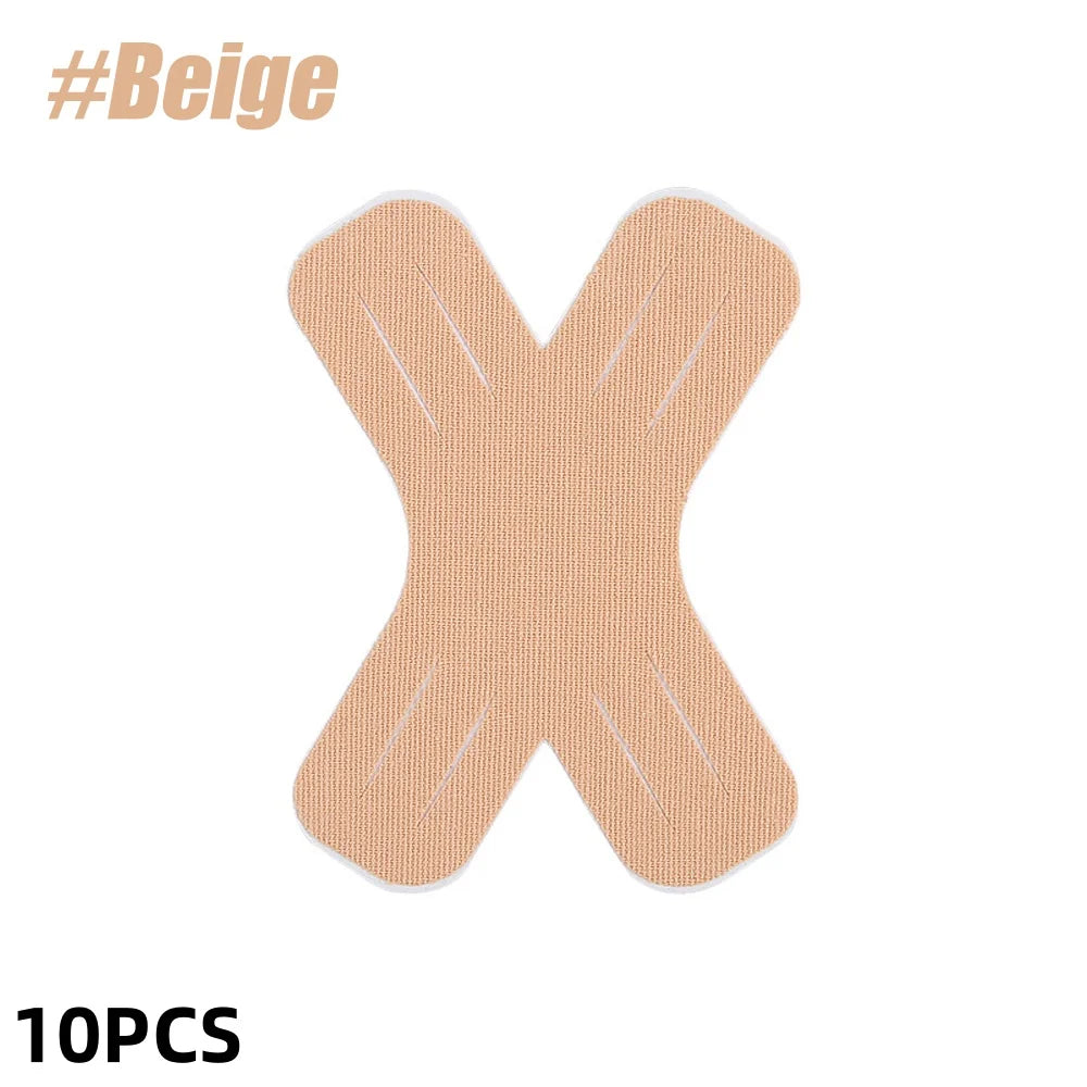 10PCS Kinesiology Tape, Elastic Sports Tapes for Knee Shoulder and Elbow, Waterproof Athletic Physio Muscles Strips