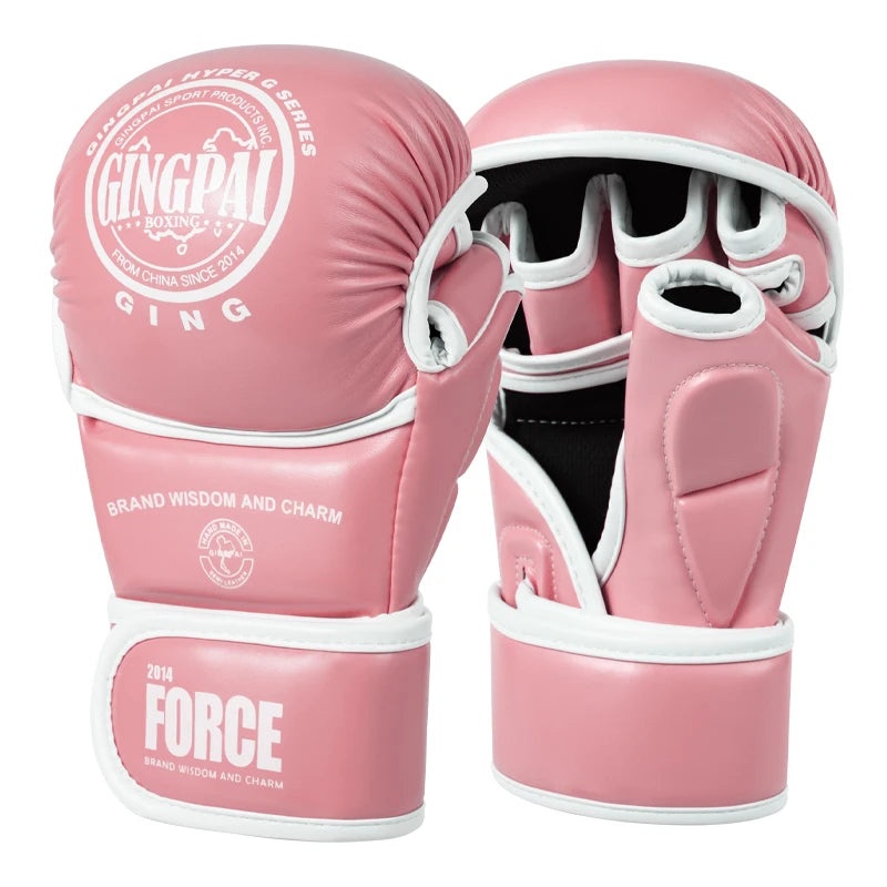 MMA Gloves Open Palm Sparring & Grappling Mitts,Martial Arts for Men & Women,Combat Sports,MMA, Boxing, Muay Thai, Kickboxing