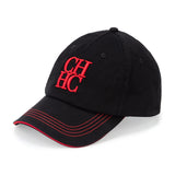 CH Embroidered Baseball Cap Casual Cotton Dad Hat Adjustable Breathable Sun Hat For Outdoor Sports