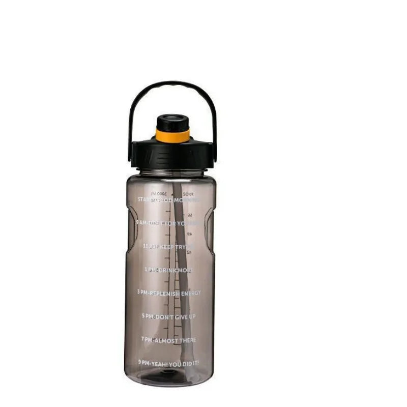 Super-large Capacity Water Cup  Student Outdoor Sports and Fitness  Shock-resistant and High-temperature Resistant Water Bottle