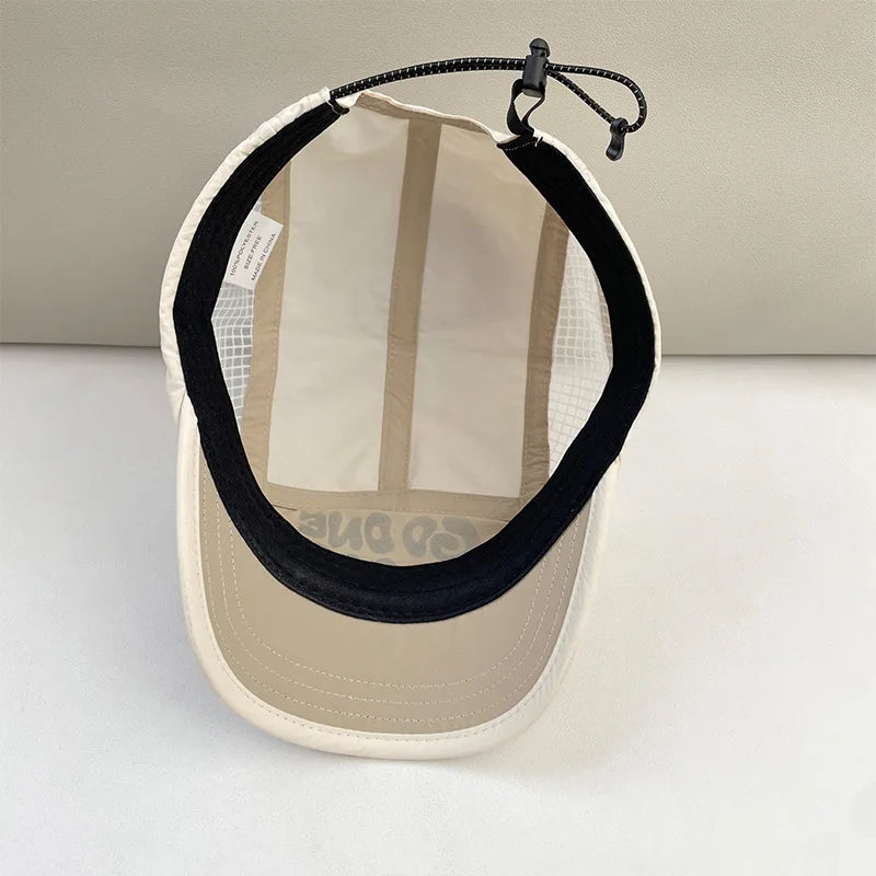Lightweight Quick Drying Running Caps Summer Breathable Baseball Hat Outdoor Sports Caps Women Fashion Casual Hip-hop Hat