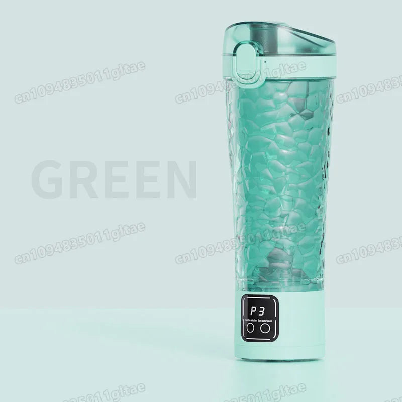 450-700ml Electric Automatic Mixing Cup Portable Whey Protein Shaker Bottle Battery Powered Fully Automatic Stirring Cup Home