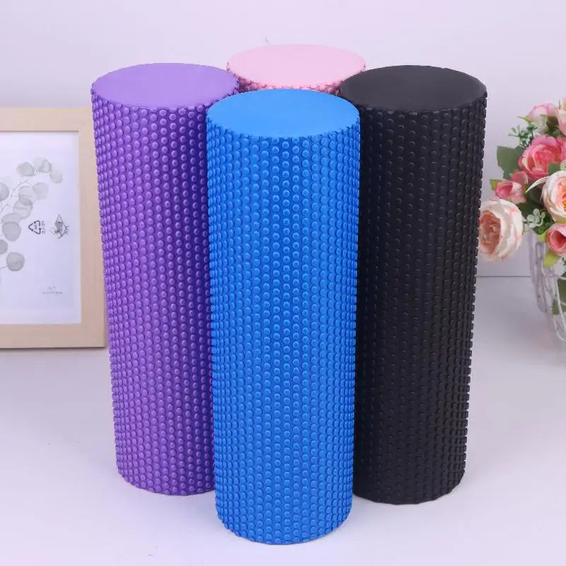 Diameter 10cm 30cm Yoga Roller Round EVA Foam Cylinder Roller For Pilates Exercise Enhanced Home Workouts