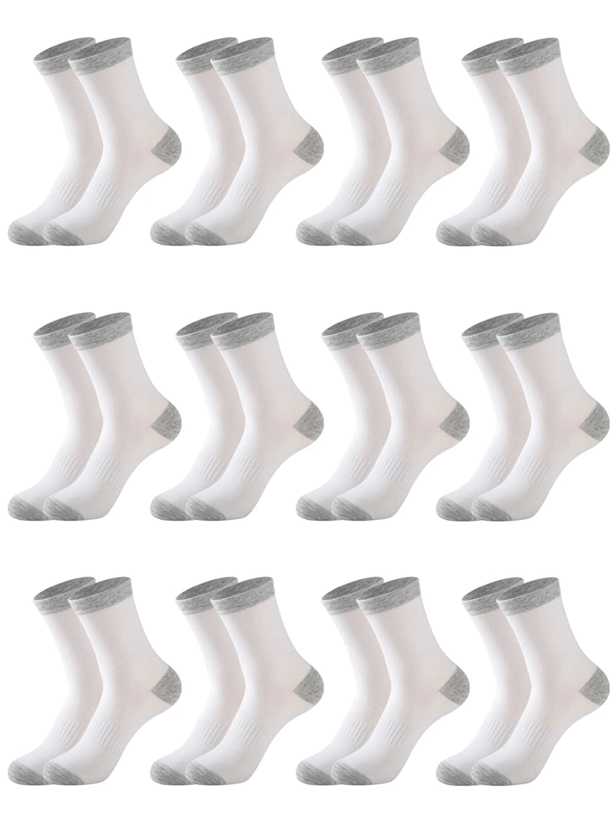 12Pairs Super Thick Merino Wool Socks Male Men Winter Thermal Cashmere Socks Fleece Terry Loop Middle Tube Socks High Quality