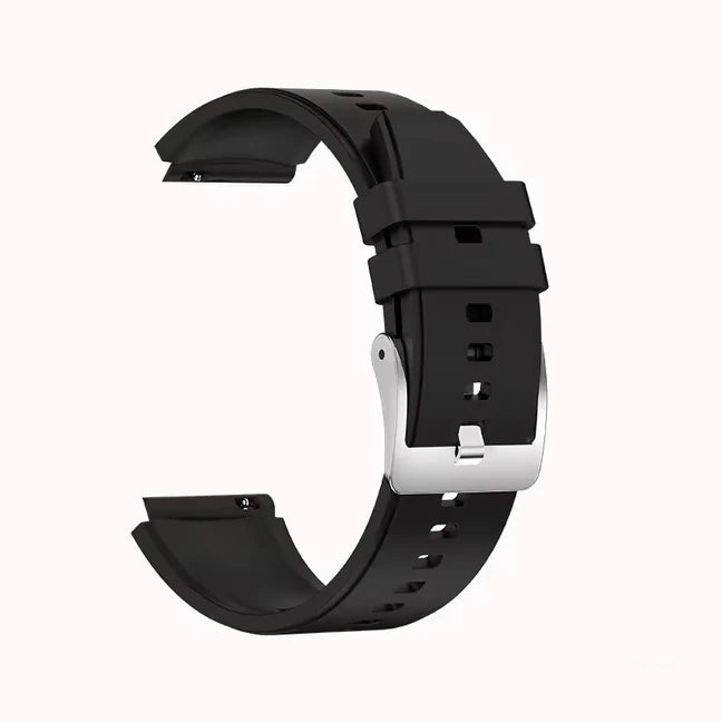 2025 Men 1.7-inch AMOLED Screen Smart Watch 1000mAh Battery Heart Rate Bluetooth Call NFC GPS Tracker Sports Fitness Watches New