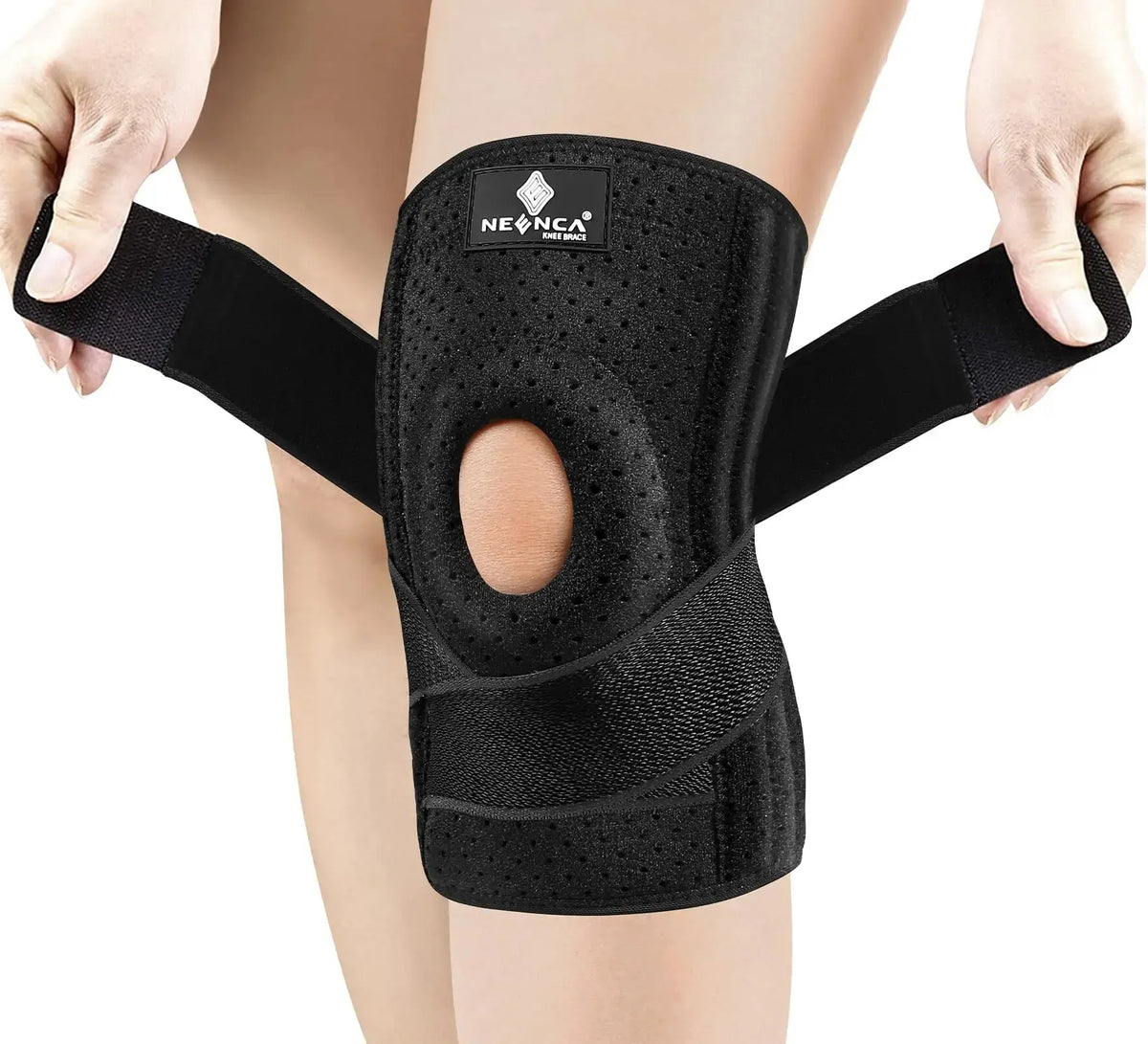 NEENCA Knee Braces for Pain Men & Women with Patella Gel Pad Side Stabilizers, Arthritis, Meniscus Tear, ACL, Relief, Running