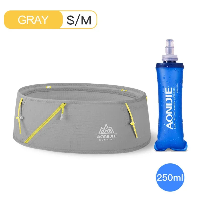 AONIJIE W8101 Hydration Running Belt Waist Pack Travel Money Bag Trail Marathon Gym Workout Fitness Mobile Phone Holder