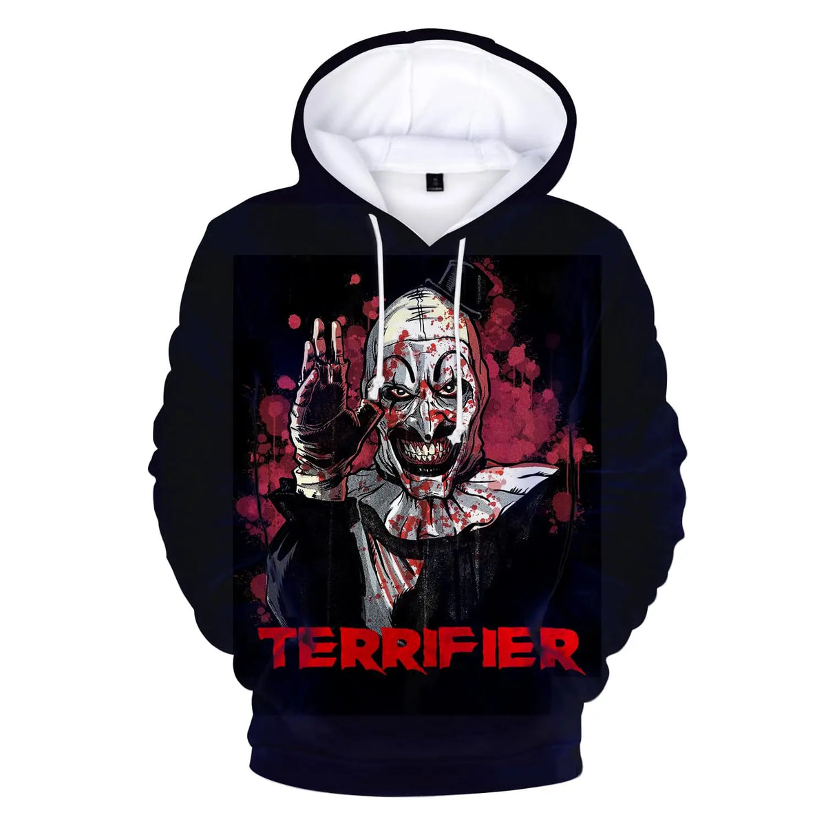 Terrifier Horror 3D Print Hoodies Men Women Fashion Hoodie Sweatshirts Pullovers Streetwear Tracksuits Male Tops Man Clothing