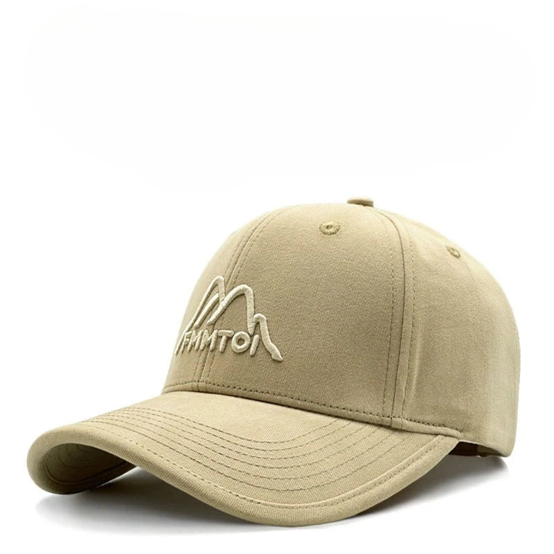 65CM Big Size Quality Hard-top Baseball Cap Outdoors Fashion Unisex Adjustable Embroidered Letters Sports Sunscreen Hat