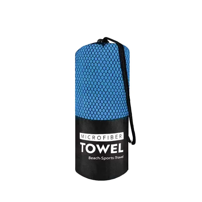 Microfiber Ice Cold Towel 6 Sizes  Quick Dry Super Absorbent Towel  Beach Gym Yoga Camping Travel Sports  Portable Storage Bag