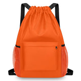 Lightweight Waterproof Sports Cinch Sack Drawstring Bag for Gym Basketball & Travel Unisex