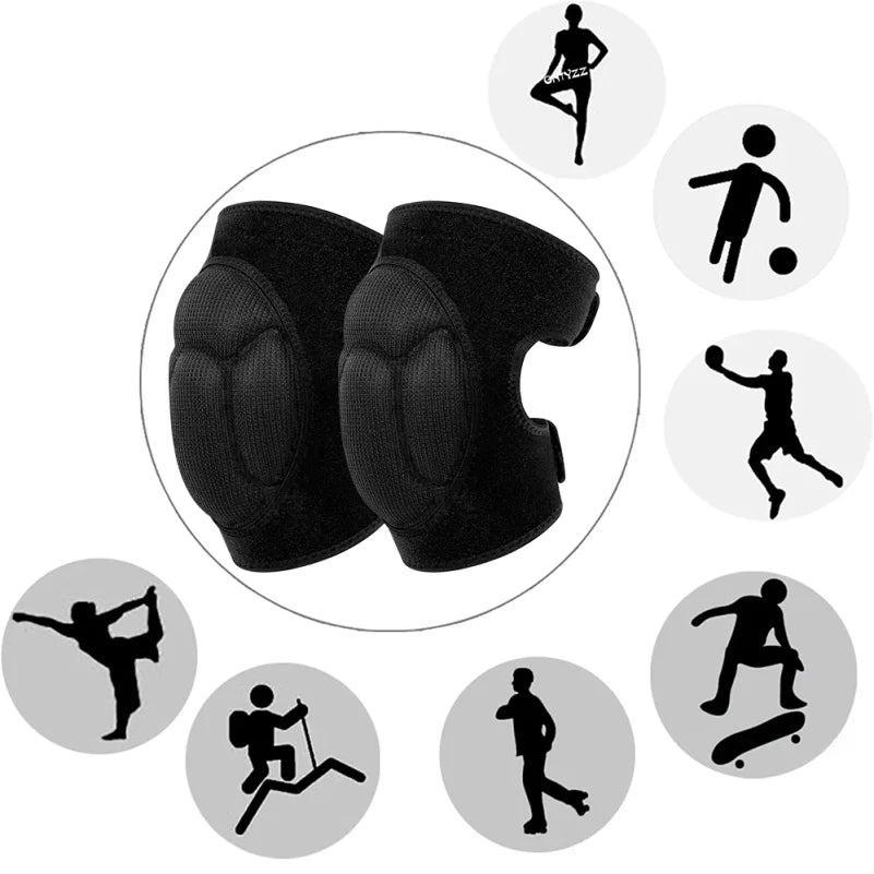 1pc  Knee Pads for Cleaning House Floors,Gardening Work,Carpet,Roofing,kneepads with Soft Inner Liner, Adjustable knee pads