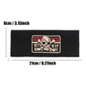 Unisex Punk Girl Skull Out Eyelets Wide Elastic Headband Halloween Rock Steampunk for Sport Women Men Headbands Hair Accessories