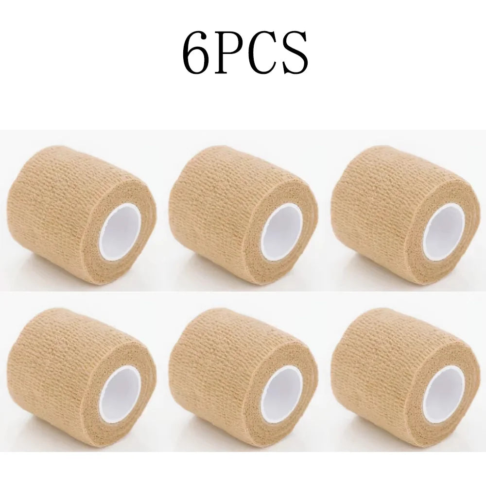 Self Adhesive Bandage Breathable Cohesive Bandage Wrap Rolls Elastic Self-Adherent Tape for Stretch Athletic, Sports Wrist Ankle