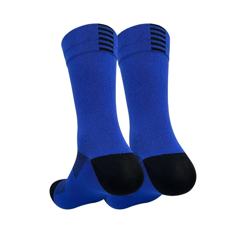 Jing Professional Cycling Socks Tube Men's and Women's Outdoor Sports Quick-Drying Four Seasons Bicycle Socks Running Socks