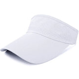 Outdoor Sports Hat Adjustable Empty Top Quick Drying Sunshade Tennis Golf Running Hat Summer Lightweight Anti UV Cycling Visor
