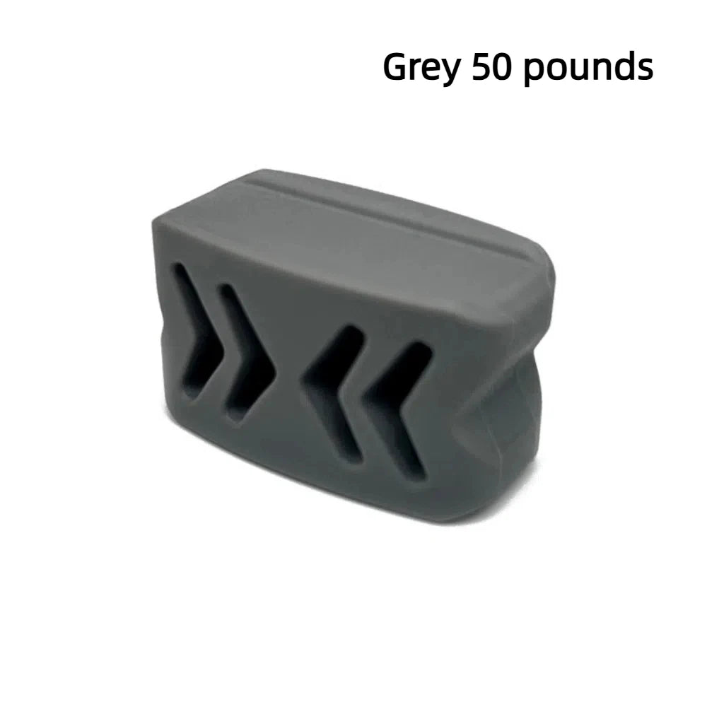 40/50/60Lbs Jaw Exerciser Facial Chew Bite Muscle Portable Redefine Jawline Trainer Face Fitness Ball Facial Trainer