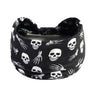 Halloween Printed Wide Headband Skull Pumpkin Ghost Pattern Stretch Elastic Hair Band Women Party Hair Accessory