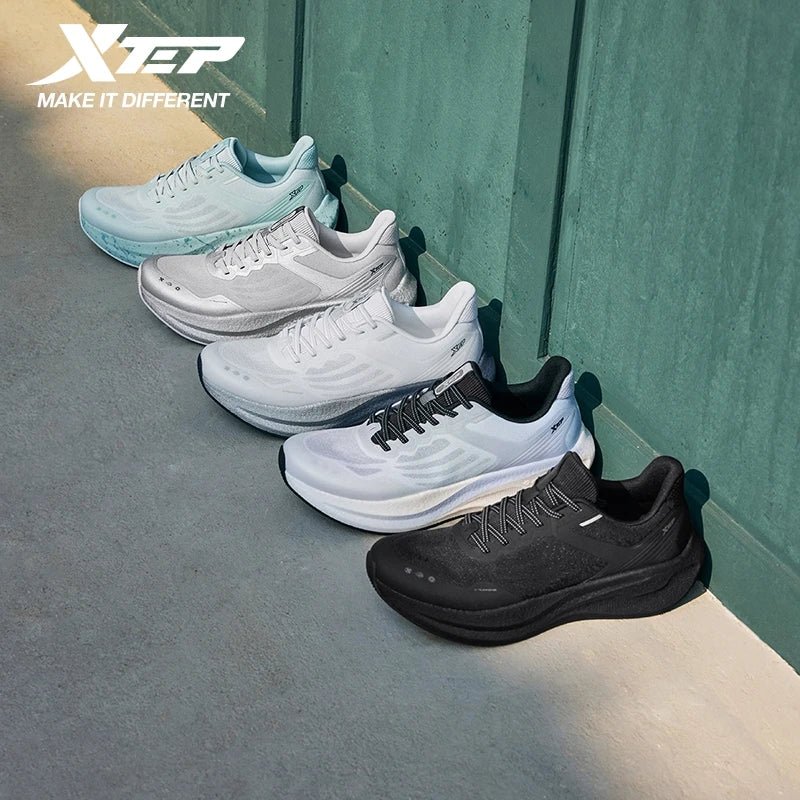 Xtep Backstay Rebound Causal Shoes Wear-Resistant Cushion Jogging Running Shoes Summer For Male 874119110058