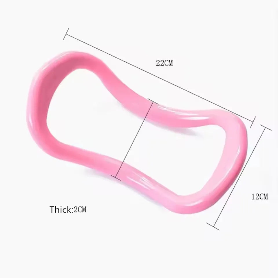 Yoga Circle Pilates Stretch Ring Home Women Fitness Equipment Fascia Massage Body Workout Exercise Resistance Support Tool