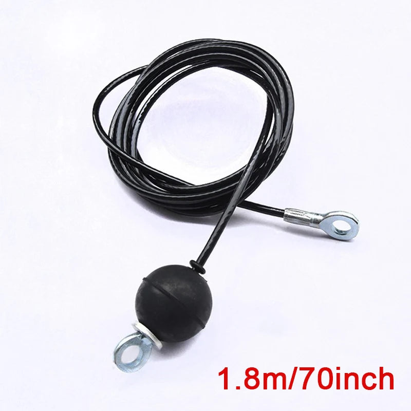 2M/2.5M/3M/4M/5M/6M/7M Gym Wire Rope Heavy Duty Steel Wirerope For Home Cable Machine Thick 5mm Rope Fitness Pulley Accessories