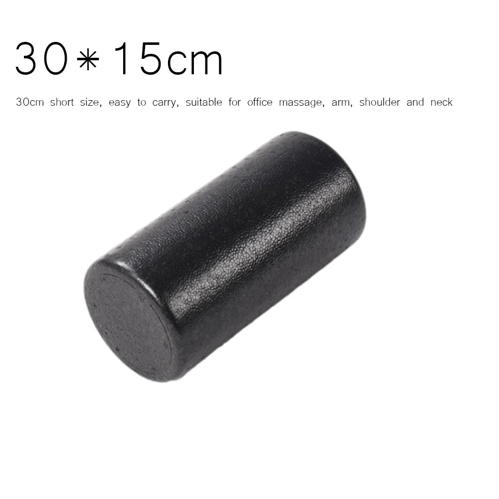 12 Inch Solid Core Back Foam Roller High-Density Foam Massage Roller Deep Tissue Massager for Exercise Massage Muscle Recovery