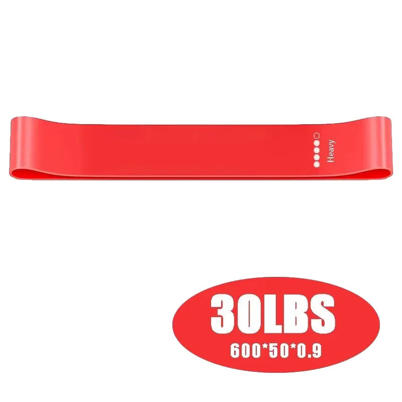 1/2/4 pcs Yoga Resistance Rubber Bands Fitness Elastic Bands Gym Strength Training Pilates Latex Elastic Bands Indoor Equipment