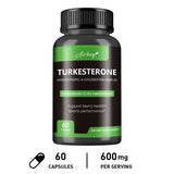 Turkesterone Supplement - Increase Endurance, Promote Muscle Growth and Recovery, Improve Athletic Performance, Enhance Energy