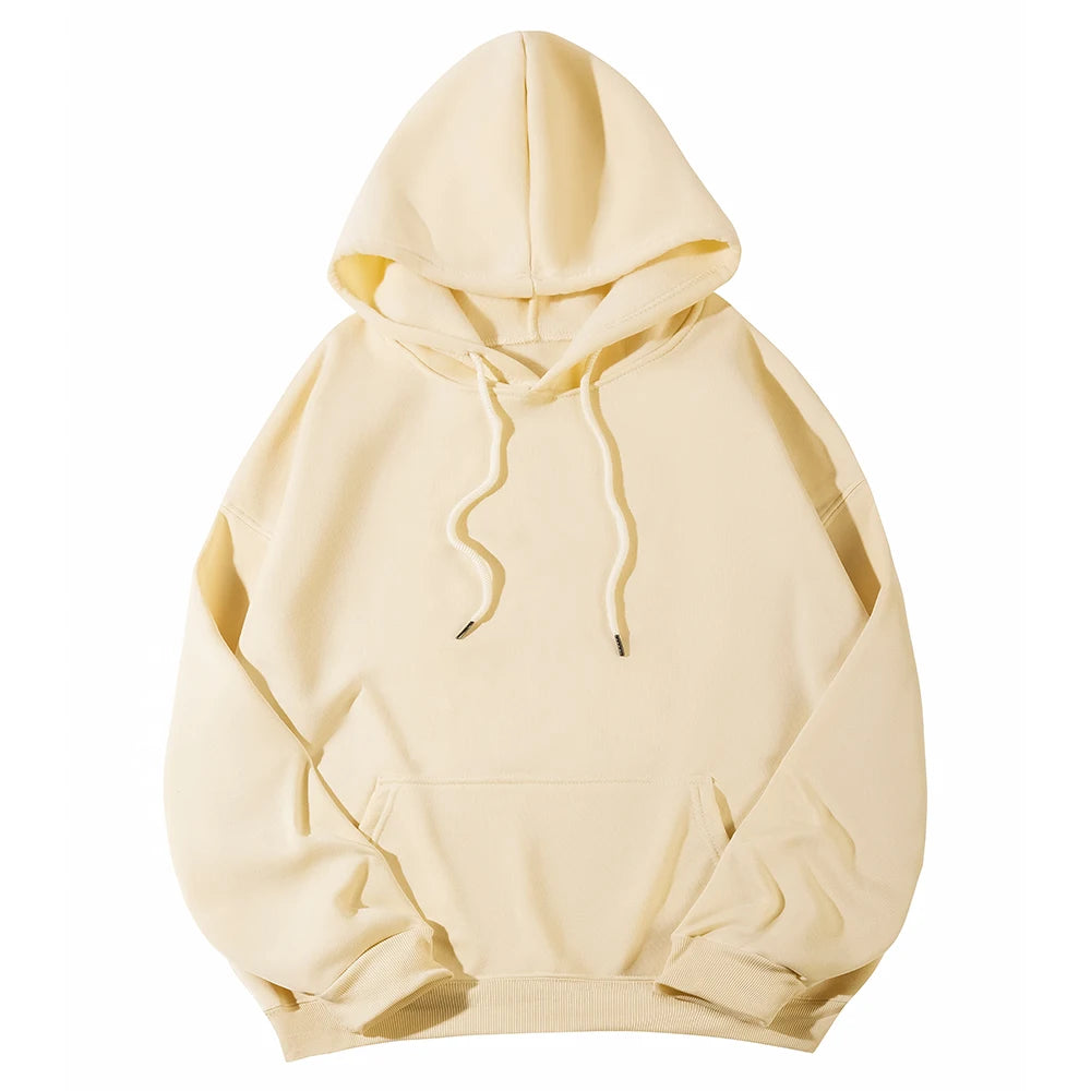 New Fashion Men's Women's Hoodies Spring Autumn Winter Casual Hoodies Sweatshirts Men Tops Solid Color Hoodie Sweatshirt Male