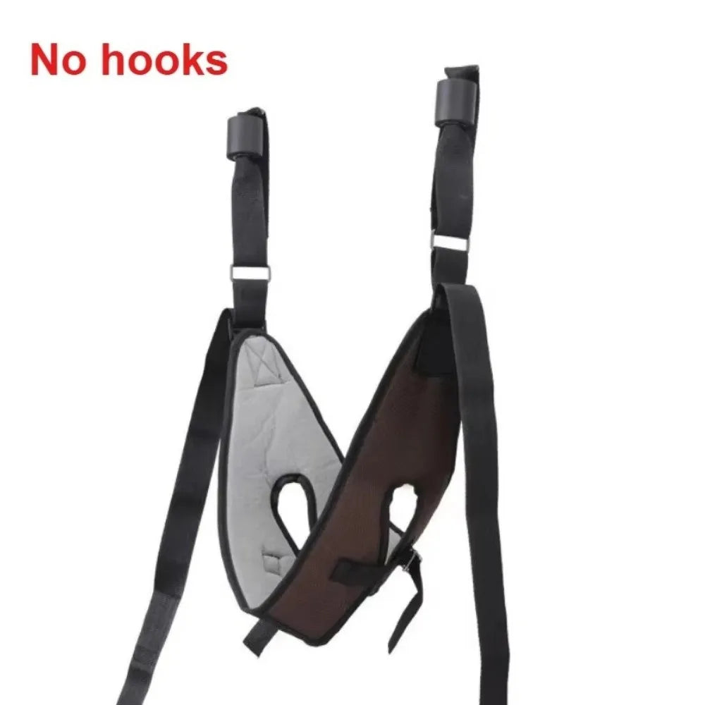 High Quality Horizontal Neck Stretcher Household Hanging Cervical Traction Belt Strap Adjustable Neck Suspension Pressure Relief