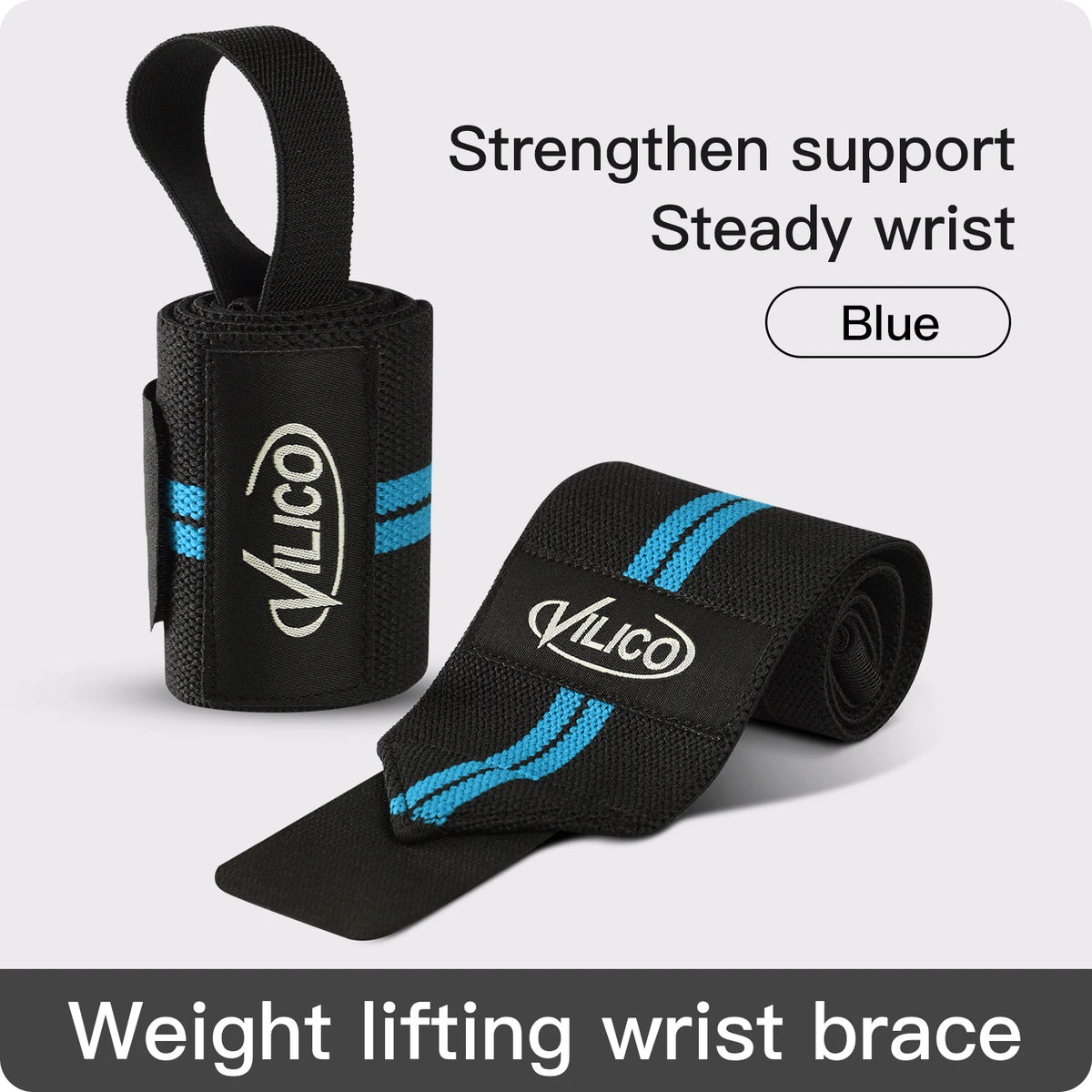 Men's and women's wristbands, wrist support straps, super strong weightlifting wristbands, bandages, fitness gym training