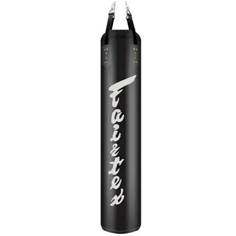 PU Leather Heavy Sandbag 180cm for Boxing MMA Thai Taekwondo Training Empty Punching Bag with Fairtex Logo for Gym Kickboxing