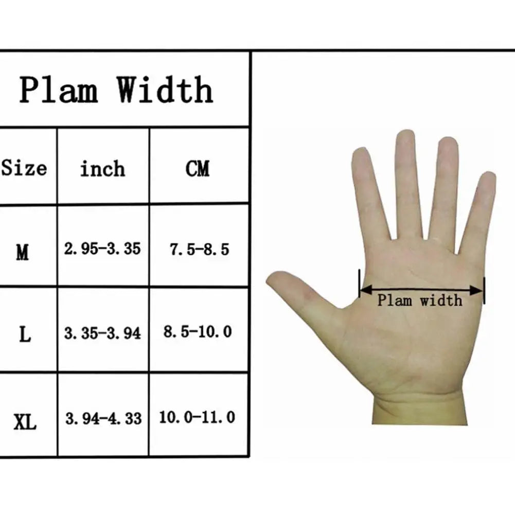 Half Finger Weight Training Gloves Men Women Fitness Wrist Palm Protector Gloves Training Dumbbells Anti-Callus Anti Slip Gloves