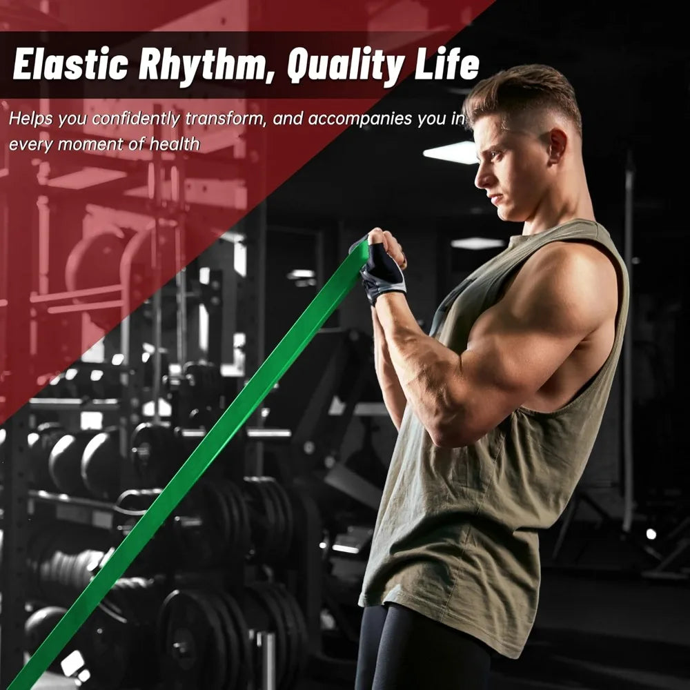 Pull Up Assistance Bands, 5-Level Resistance Bands for Working Out, Pull Up Bands for Men & Women, Exercise Bands for Full-Body