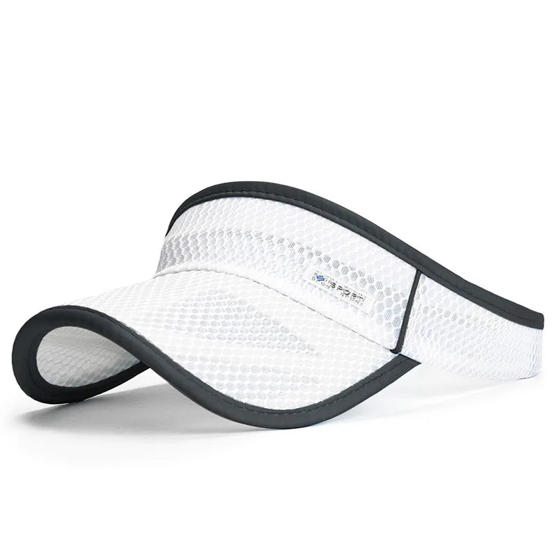 Sun Visor Men Women Mesh Adjustable Baseball Cap Sports Tennis Golf Running Hat