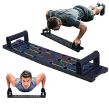 1 Set Multifunctional Thicken Push Up Board Fitness Muscle Home Gym Push Up 24 Holes Push Up Stand