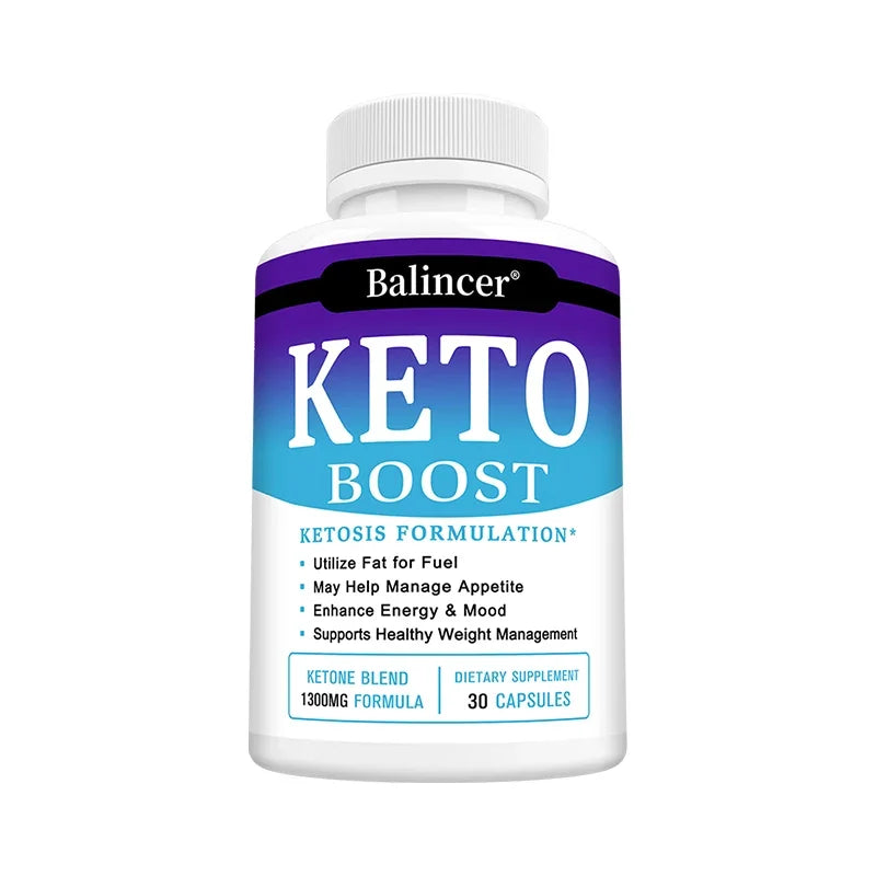 Weight Loss Organic Keto Detox Capsules Flat Belly Deep Cleansing Provides Energy Fat Burning Appetite Suppressant Supplements