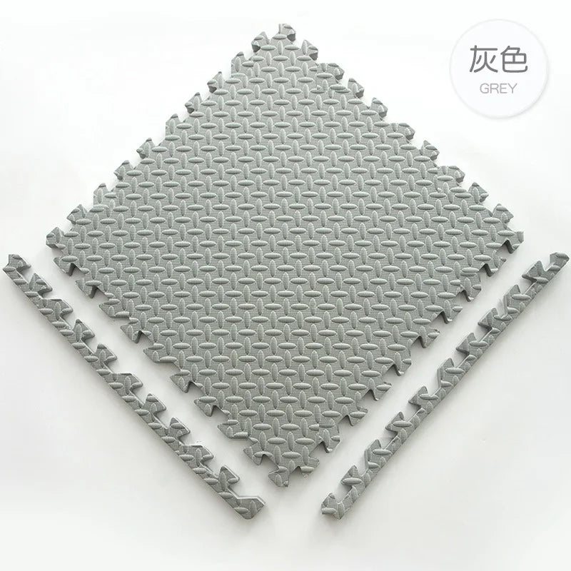 Premium Professional High Quality Advanced Rubber Interlocking Gym Floor Mat for Home Workout Anti Slip Exercise Mat Suitable