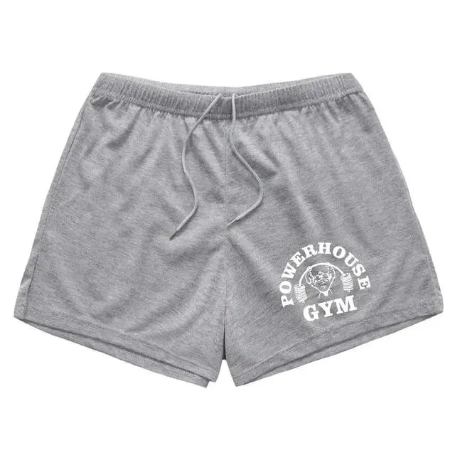 Quick Dry Running Shorts Men Solid Sports Clothing Fitness Bodybuilding Short Pants Sport Homme Gym Training Beach Shorts Length