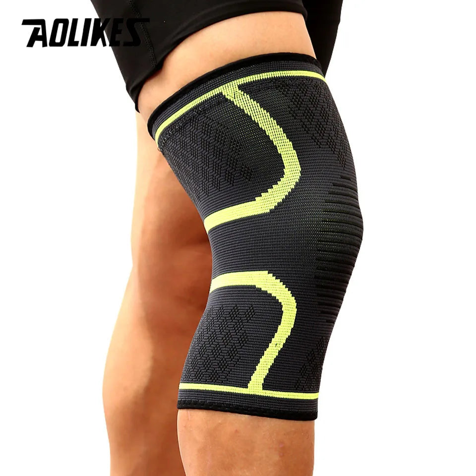 AOLIKES 1PCS Compression Knee Brace for Women Running Knee Pain, Knee Support Compression Sleeve, Workout Sports Knee Brace