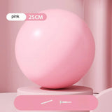 Yoga Pilates Ball 25cm Exercise Gymnastic Fitness Balance Gym Core Training Mini Balls Small Therapy Improves