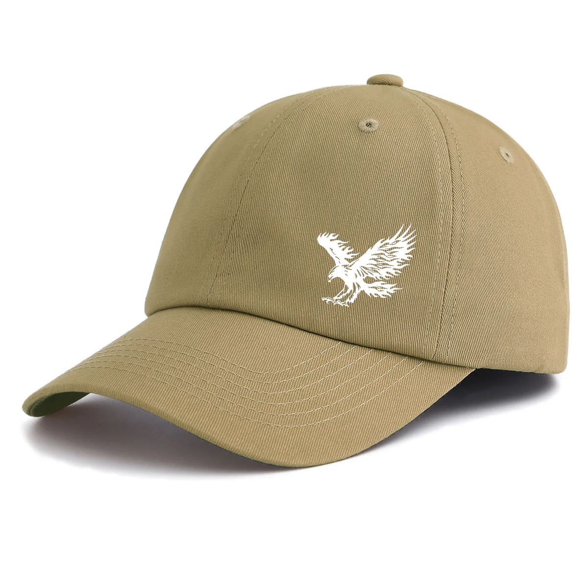 1pc EAGLE Print  Baseball Cap for Adults,  Minimalist Retro Style Casual Soft Adjustable Dad Hat, Perfect As Gift